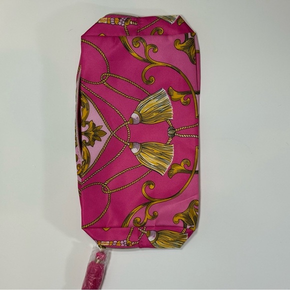 Estee Lauder Soft Pink and Gold Cosmetic Bag - Picture 3 of 8